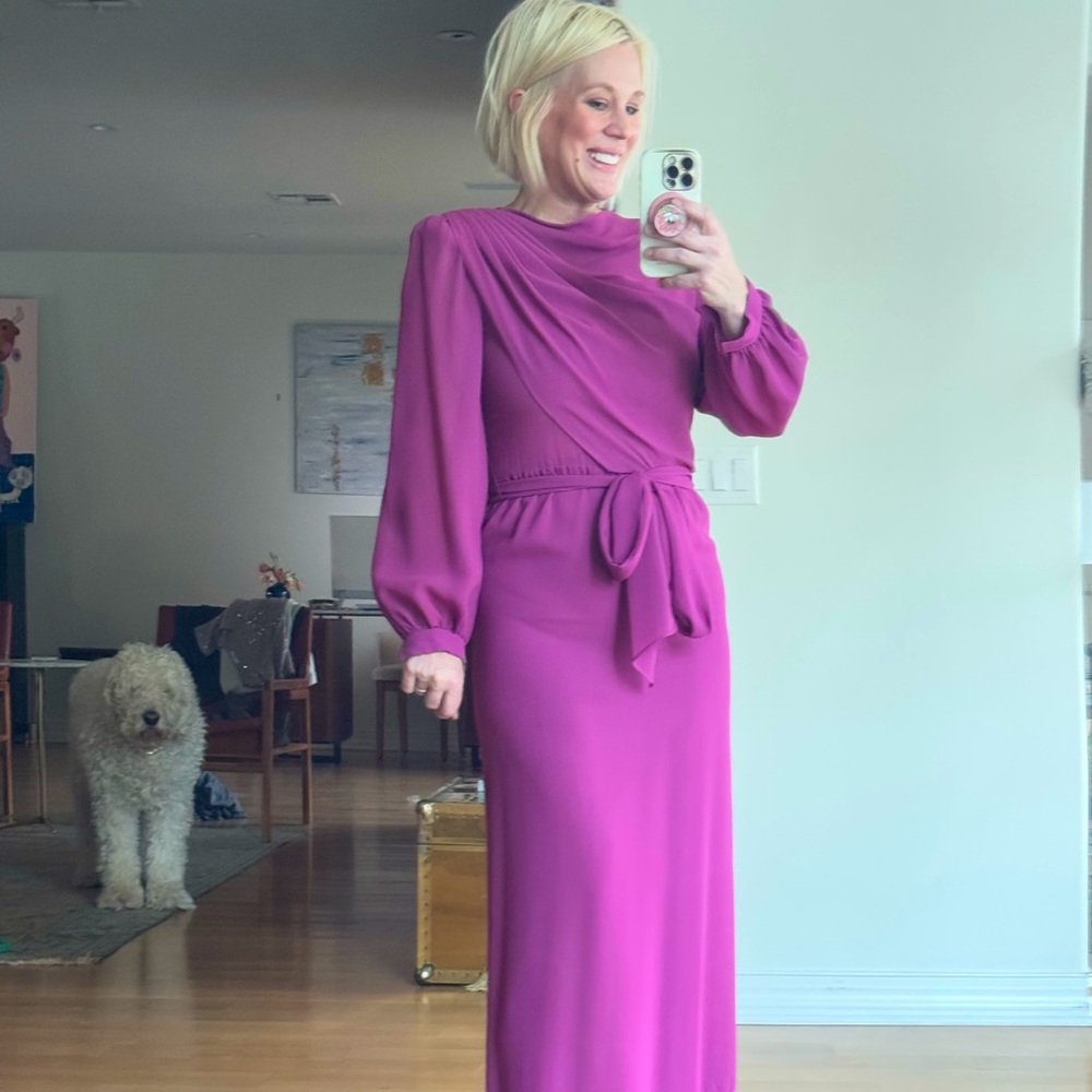 Vintage Stunner Pat Richards Dress Size 4-6.